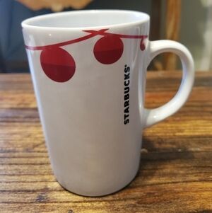 Starbucks Red Holiday Ornament Coffee Mug